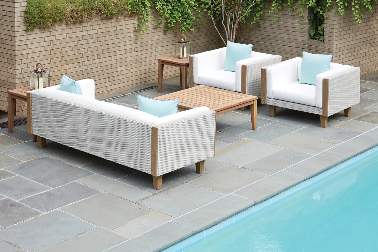 Outdoor Furniture Wicker Lounge Set