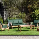 Teak Patio Lounge Set