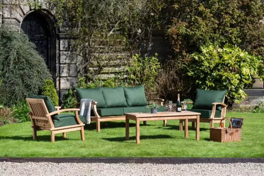 Teak Patio Lounge Furniture Set