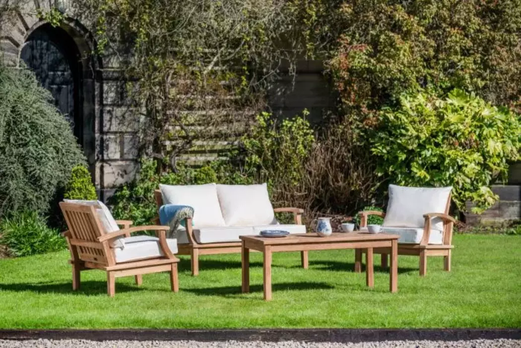 Teak Outdoor Furniture Deep Seating Set